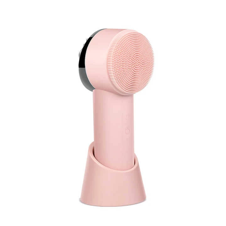 Silicone Multifunctional Face Care Beauty Device Wireless Electric Facial Cleaning Brush