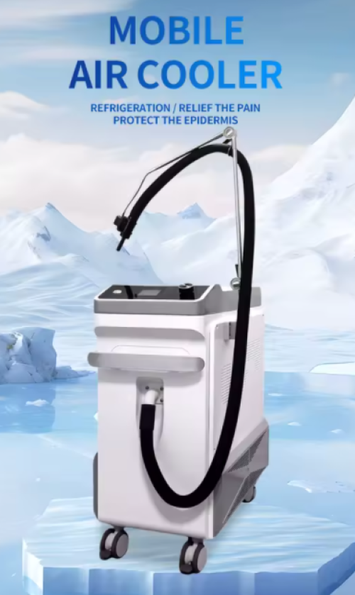 Latest 6 Gear Temperature Setting Air Cooling Ice Machine Swelling Reduction Muscle Relaxation Air Cooling Skin Tool
