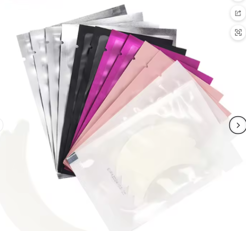 Gel Cooling U-shaped Eyelid Patch for Eyelash Extension Supplier Natural Hydrogel Eye Gel Pads for Under Eyes