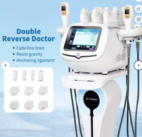RF Anti-Aging Machine for Wrinkle Removal Body Slimming Face Lifting Firming EU Plug-V-Face Face Contouring