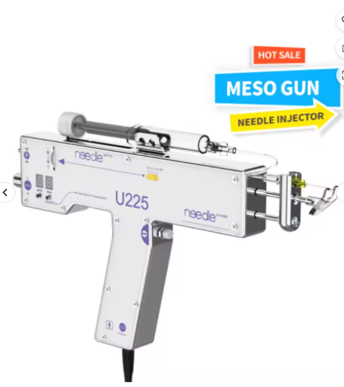 Mesotherapy Injection Machine Mesogun No-Needle Mesotherapy Needle Free Injection Machine for Facial Skin Hair