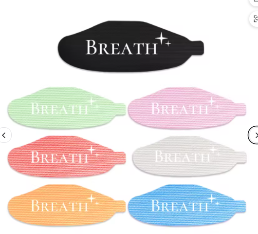 Customized Shape and Color Mouth Tape Breath Mouth Strips with Vitamin E Anti Dry Lips Mouth Tape for Nasal Breathing