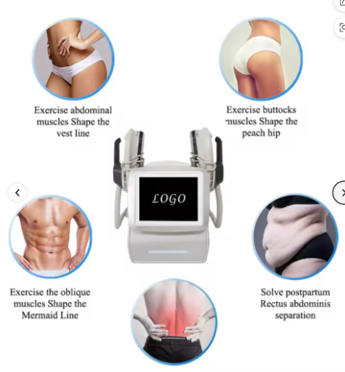 Portable EMS Muscle Stimulator Machine for Body Sculpting 2026 Tax-Free Electrical Stimulation for Weight Loss Fat