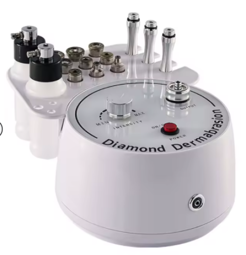 Tax Free Portable Water Hydro Dermabrasion Facial Care Metal Handle Diamond Dermabrasion Anti-aging Firming Skin