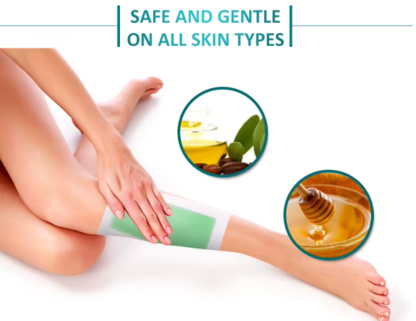 Cold Wax Strips Remove Leg Hair Wax Paper Hair Removal Strip Roll