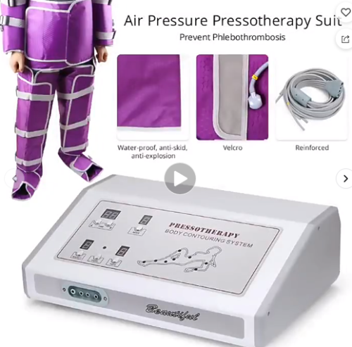 Tax Free Pressotherapy Air Pressure Slimming Suit Body Contouring Body Slimming Machine Sauna Blanket Suit Body Detox