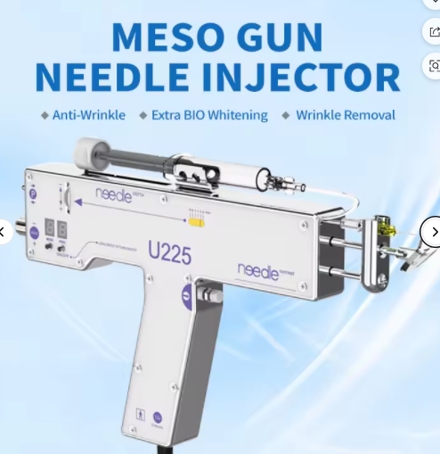 Injector Needle Mesotherapy Skin Rejuvenation Machine Meso Gun Water Injection Skin Tightening Mesotherapy Machine