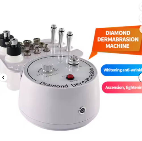 Tax Free Portable Water Hydro Dermabrasion Facial Care Metal Handle Diamond Dermabrasion Anti-aging Firming Skin