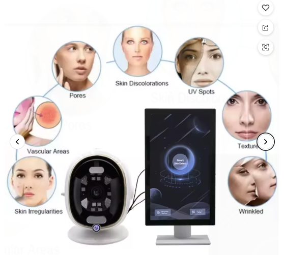 Skin Analysis Machine Facial Skin Analyzer Skin Anzlysis Mirror Facial Problem Detector Facial Analysis Machine