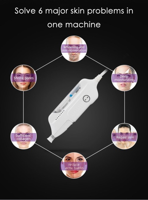 Beauty Oxygen Jet Oxygen Facial Skin Tightening Whitening Machine Face Cleaning 14+3 Beauty Salon Machine