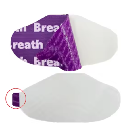 New Shape pink Mouth Tape Lip Shaped Breathing Strips for Mouth Closed for Mouth Breather