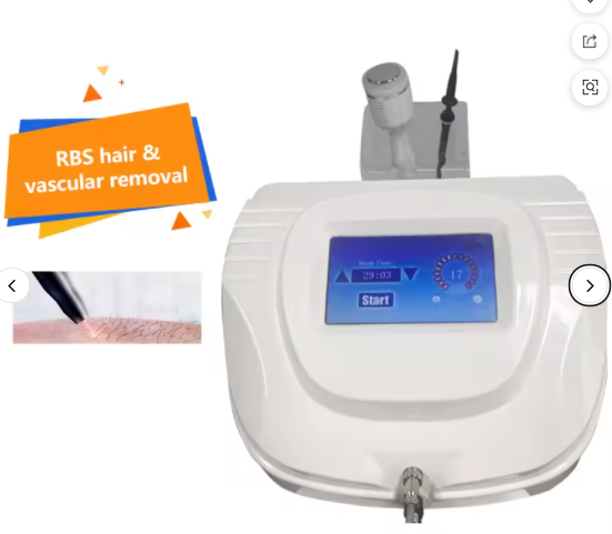 Hair Removal Machine Skin Whitening Hair Spider Vein Pigment Removal Machine 2 Handles Skin Whitening Hair Removal