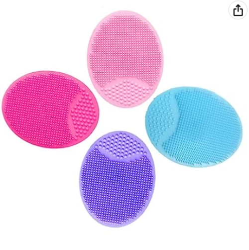 SAIN Portable Rechargeable Waterproof Electric Deep Cleansing Silicone Facial Cleansing Brush