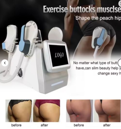 Portable EMS Muscle Stimulator Machine for Body Sculpting 2026 Tax-Free Electrical Stimulation for Weight Loss Fat