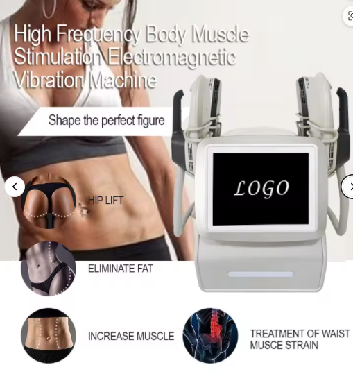 Portable EMS Muscle Stimulator Machine for Body Sculpting 2026 Tax-Free Electrical Stimulation for Weight Loss Fat