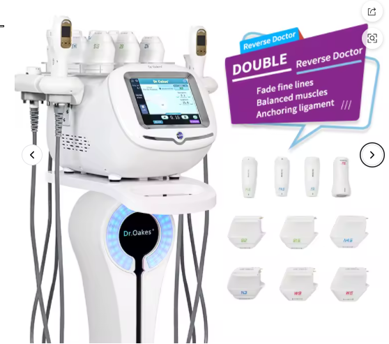 RF Anti-Aging Machine for Wrinkle Removal Body Slimming Face Lifting Firming EU Plug-V-Face Face Contouring
