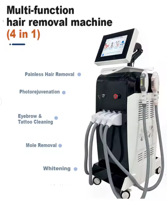 Multi-function Hair Removal Machine Painless Hair Removal Machine Tattoo Cleaning Skin Whitening Equipment