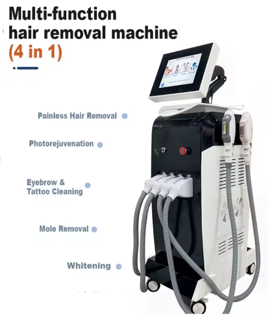 Multi-function Hair Removal Machine Painless Hair Removal Machine Tattoo Cleaning Skin Whitening Equipment