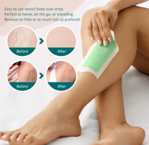 Depilatory Wax Paper Strips Hair Removal Colorful Patch Honey Body Hair Remover Wax Strips