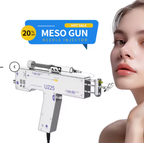 Mesotherapy Injection Machine Mesogun No-Needle Mesotherapy Needle Free Injection Machine for Facial Skin Hair