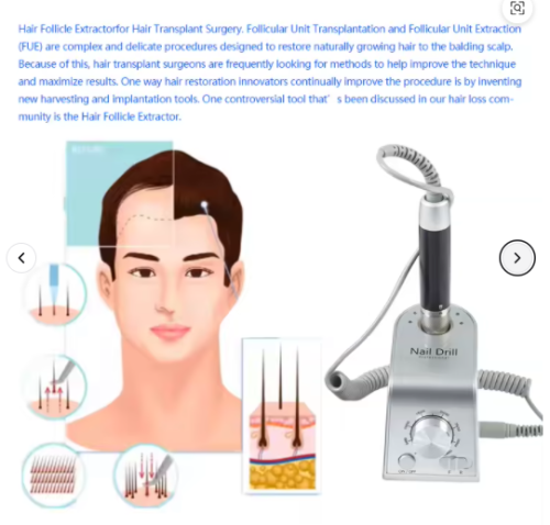 Professional Fue Hair Transplant Equipment Hair Transplant Fue Machine Penset Transplant Hair Fue Machine