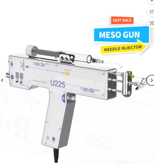 Injector Needle Mesotherapy Skin Rejuvenation Machine Meso Gun Water Injection Skin Tightening Mesotherapy Machine