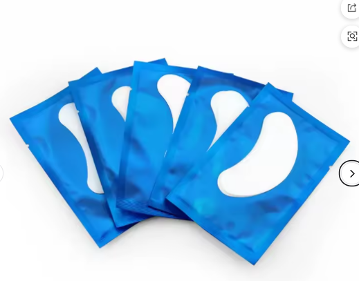 ODM OEM Patch for Eyelash Extension Customized logo Hydrogel U-shaped Eye Patch for Isolation