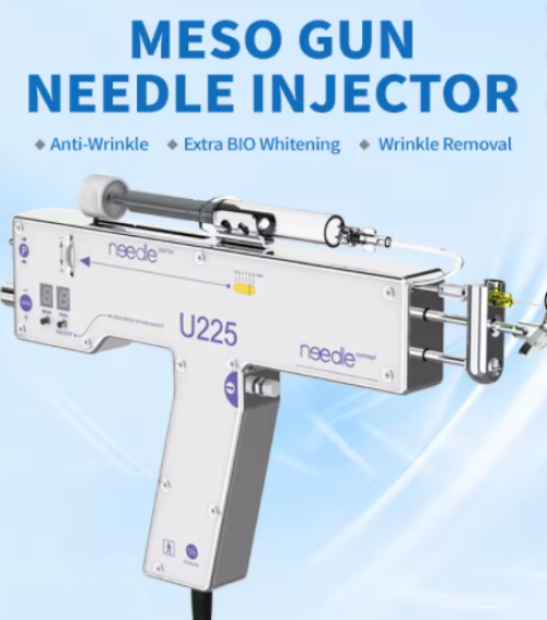 Mesotherapy Injection Machine Mesogun No-Needle Mesotherapy Needle Free Injection Machine for Facial Skin Hair