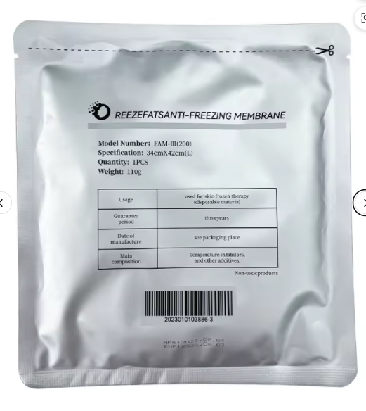 Anti-freezing Pad Antifreeze Membrane Cryolipolysis Antifreeze Gel for Freezing Fat Slimming Machine