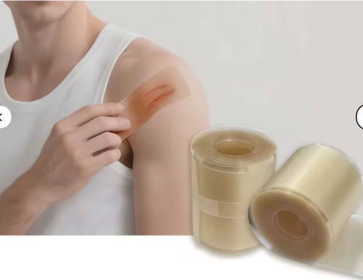 OEM Medical Grade Hydrocolloid Roll  Hydrocolloid Tape for Acne Blisters Pimple Spot Wounds