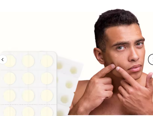 Cover Hydrocolloid Acne Pimple Patches with Tea Tree Oil for All Skin Types Vegan, Cruelty Free
